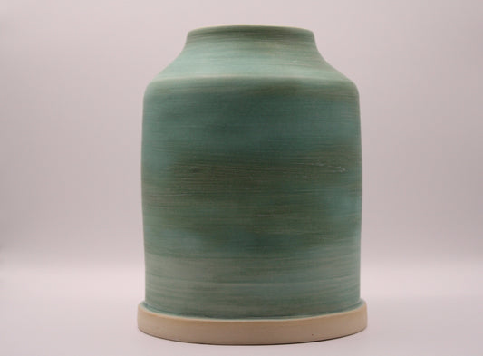 Foggy Turquoise Vase